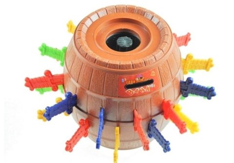 LEAN Toys Gra Ukłuj Pirata Wyskakujący Pirat 24 Sztylety LEAN Toys Gra Ukłuj Pirata Wyskakujący Pirat 24 Sztylety