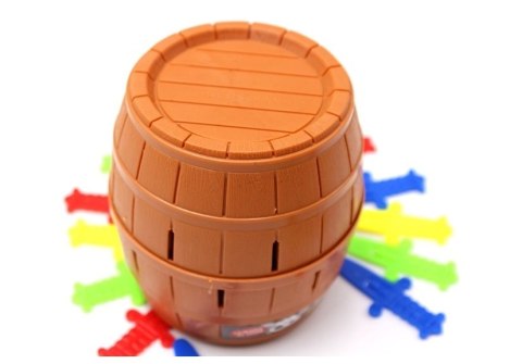 LEAN Toys Gra Ukłuj Pirata Wyskakujący Pirat 24 Sztylety LEAN Toys Gra Ukłuj Pirata Wyskakujący Pirat 24 Sztylety