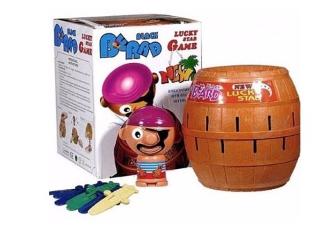 LEAN Toys Gra Ukłuj Pirata Wyskakujący Pirat 24 Sztylety LEAN Toys Gra Ukłuj Pirata Wyskakujący Pirat 24 Sztylety