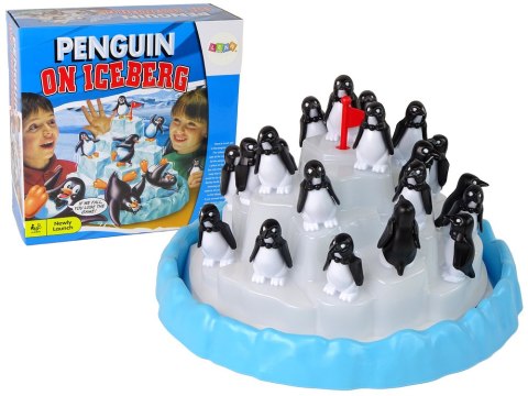 LEAN Toys Gra rodzinna Wspinające się Pingwiny na Lodzie LEAN Toys Gra rodzinna Wspinające się Pingwiny na Lodzie