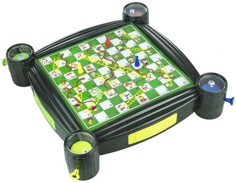 LEAN Toys Gry Zestaw 7w1 Warcaby Chinczyk Węże i Drabiny LEAN Toys Gry Zestaw 7w1 Warcaby Chinczyk Węże i Drabiny