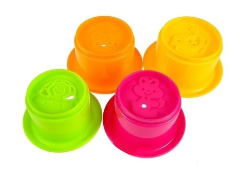 LEAN Toys Kaczuszka do Kąpieli Zestaw do Wanny Kubeczki LEAN Toys Kaczuszka do Kąpieli Zestaw do Wanny Kubeczki