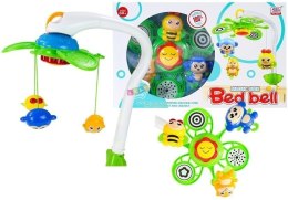 LEAN Toys Karuzelka do Łóżeczka z Pozytywką Bed Bell 2w1