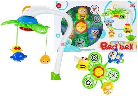 LEAN Toys Karuzelka do Łóżeczka z Pozytywką Bed Bell 2w1 LEAN Toys Karuzelka do Łóżeczka z Pozytywką Bed Bell 2w1