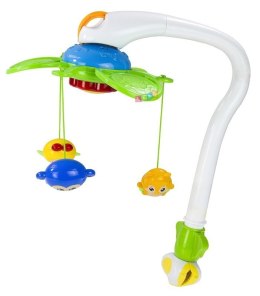 LEAN Toys Karuzelka do Łóżeczka z Pozytywką Bed Bell 2w1