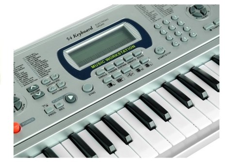 LEAN Toys Keyboard MQ5407 Organy 54 Klawisze LCD Ładowarka LEAN Toys Keyboard MQ5407 Organy 54 Klawisze LCD Ładowarka