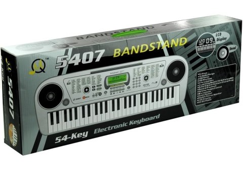 LEAN Toys Keyboard MQ5407 Organy 54 Klawisze LCD Ładowarka LEAN Toys Keyboard MQ5407 Organy 54 Klawisze LCD Ładowarka