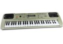 LEAN Toys Keyboard MQ807 Organy Pianinko + Mikrofon USB