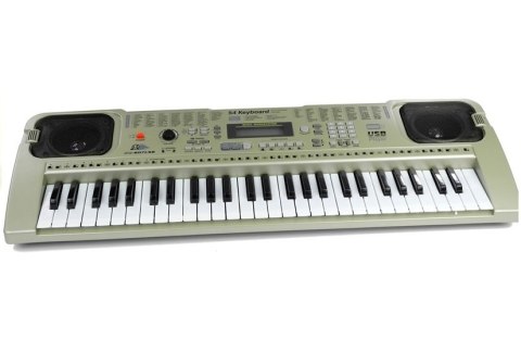 LEAN Toys Keyboard MQ807 Organy Pianinko + Mikrofon USB LEAN Toys Keyboard MQ807 Organy Pianinko + Mikrofon USB