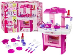 LEAN Toys Kuchnia z Piekarnikiem Dla Małej Gosposi Akcesoria