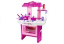 LEAN Toys Kuchnia z Piekarnikiem Dla Małej Gosposi Akcesoria