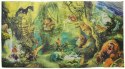 LEAN Toys Mata Dywan Koc Na Podłogę Dżungla 108 cm x 58 cm