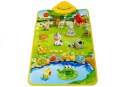 LEAN Toys Mata Edukacyjno Muzyczna Odgłosy Zwierząt Farma