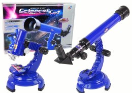 LEAN Toys Mikroskop Zestaw 2w1 Teleskop Zestaw Odkrywcy