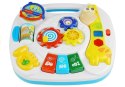 LEAN Toys Multifunkcyjny Stoliczek Edukacyjny z Żyrafą 2w1