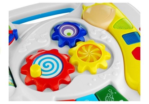 LEAN Toys Multifunkcyjny Stoliczek Edukacyjny z Żyrafą 2w1 LEAN Toys Multifunkcyjny Stoliczek Edukacyjny z Żyrafą 2w1