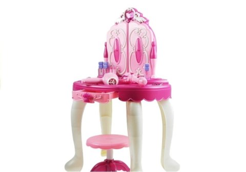 LEAN Toys Ogromna Bajkowa Toaletka Dla Księżniczki Różdżka LEAN Toys Ogromna Bajkowa Toaletka Dla Księżniczki Różdżka