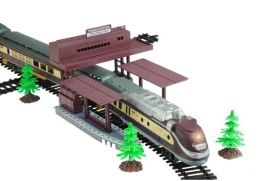 LEAN Toys Ogromna Kolejka FENFA 5 Lokomotywa Wagonów Rozjazdy