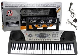 LEAN Toys Organy Keyboard + Mikrofon Zasilacz MQ-810 MP3