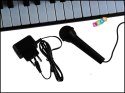 LEAN Toys Organy Keyboard + Mikrofon Zasilacz MQ-810 MP3