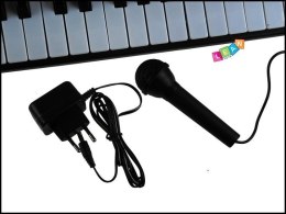 LEAN Toys Organy Keyboard + Mikrofon Zasilacz MQ-810 MP3