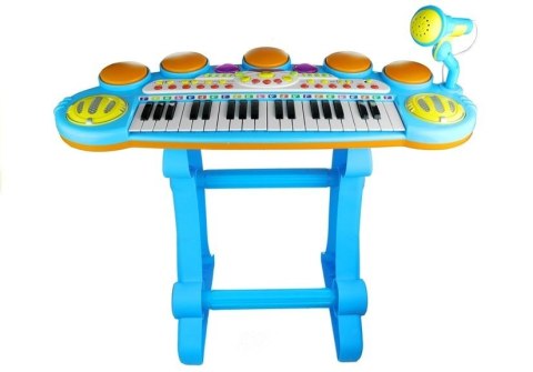 LEAN Toys Organy Pianinko Keyboard Perkusja Stołek LEAN Toys Organy Pianinko Keyboard Perkusja Stołek