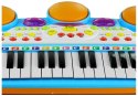 LEAN Toys Organy Pianinko Keyboard Perkusja Stołek