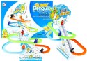 LEAN Toys PINGWINY NA RUCHOMYCH SCHODACH ŚWIATŁO MELODIE