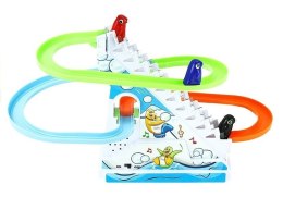 LEAN Toys PINGWINY NA RUCHOMYCH SCHODACH ŚWIATŁO MELODIE
