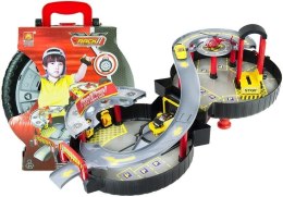 LEAN Toys Parking Garaż Samochodowy Koło Walizka Dwupoziomowy