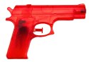 LEAN Toys Pistolet Na Wodę Mały Plastikowy Czerwony 15 cm x 10,5 cm