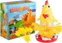 LEAN Toys Wesoła Gra Zręcznościowa Oskub Kurczaka 30 Piór 4 Graczy