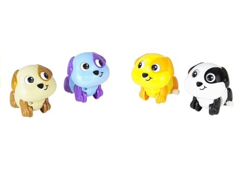 LEAN Toys Zabawka Nakręcana Piesek Rusza Ogonkiem Kolory LEAN Toys Zabawka Nakręcana Piesek Rusza Ogonkiem Kolory