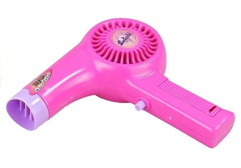 LEAN Toys Zestaw Kosmetyków Kosmetyczka Suszarka na Baterie LEAN Toys Zestaw Kosmetyków Kosmetyczka Suszarka na Baterie