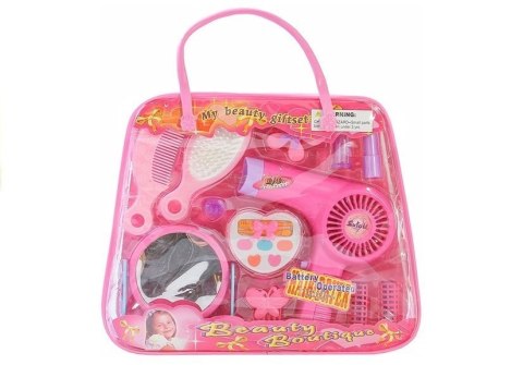 LEAN Toys Zestaw Kosmetyków Kosmetyczka Suszarka na Baterie LEAN Toys Zestaw Kosmetyków Kosmetyczka Suszarka na Baterie