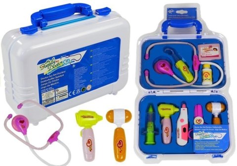 LEAN Toys Zestaw Lekarski Walizka z Akcesoriami dla Lekarza LEAN Toys Zestaw Lekarski Walizka z Akcesoriami dla Lekarza