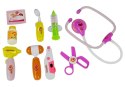 LEAN Toys Zestaw Lekarski Walizka z Akcesoriami dla Lekarza