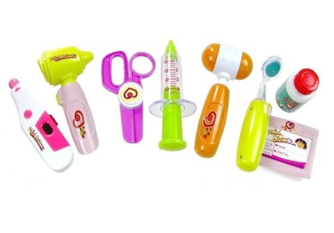 LEAN Toys Zestaw Lekarski Walizka z Akcesoriami dla Lekarza LEAN Toys Zestaw Lekarski Walizka z Akcesoriami dla Lekarza