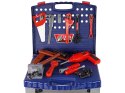 LEAN Toys Zestaw Narzędzi w Walizce Wiertarka Stolik Warsztat Akcesoria