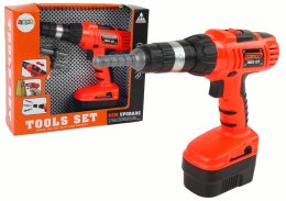 LEAN Toys Zestaw Wiertarka Dla Majsterkowicza Narzędzia