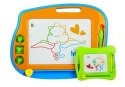 LEAN Toys Znikopis Tablica Magnetyczna 2w1 Mała i Duża 3 Pieczątki