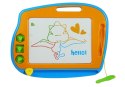 LEAN Toys Znikopis Tablica Magnetyczna 2w1 Mała i Duża 3 Pieczątki