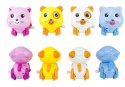 LEAN Toys Zwierzątka Nakręcane Kotki Chodzą Ruszają Ogonem