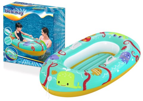 Bestway Dmuchany Ponton Dla Dzieci 119 cm x 79 cm Niebieski Bestway 34009 Bestway Dmuchany Ponton Dla Dzieci 119 cm x 79 cm Niebieski Bestway 34009
