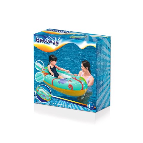 Bestway Dmuchany Ponton Dla Dzieci 119 cm x 79 cm Niebieski Bestway 34009 Bestway Dmuchany Ponton Dla Dzieci 119 cm x 79 cm Niebieski Bestway 34009