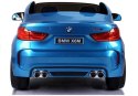 LEAN CARS Auto Na Akumulator BMW X6M Niebieskie Lakierowane