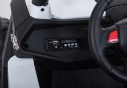 LEAN CARS Auto Na Akumulator Jeep XMX603 Czerwony