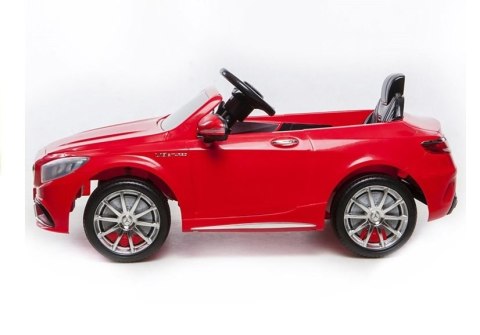 LEAN CARS Auto Na Akumulator Mercedes S63 AMG Czerwony LEAN CARS Auto Na Akumulator Mercedes S63 AMG Czerwony
