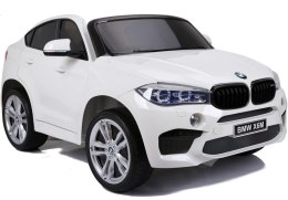 LEAN CARS Auto Na Akumulator NOWE BMW X6M Białe