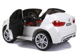 LEAN CARS Auto Na Akumulator NOWE BMW X6M Białe